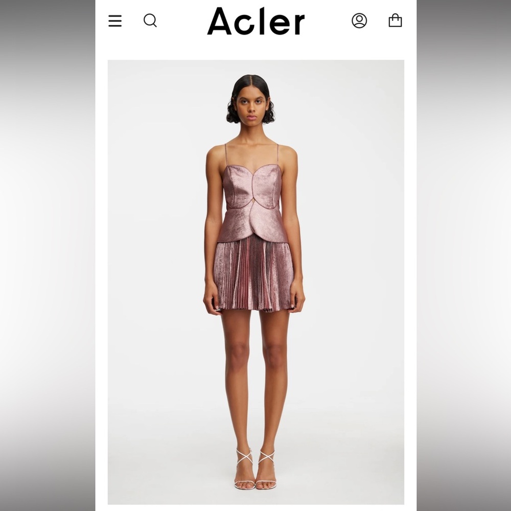 ACLER WILLCOCKS MINI DRESS